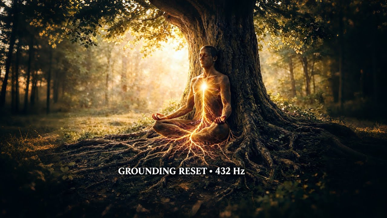 11 Minute Grounding Meditation | 432 Hz Reset & Root Energy