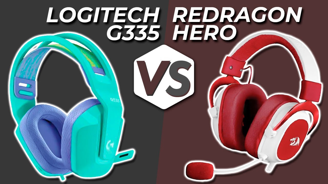 HEADSET LOGITECH G335 OU REDRAGON HERO? QUAL HEADSET COMPRAR? ANÁLISE POR AUGUSTO ROCK
