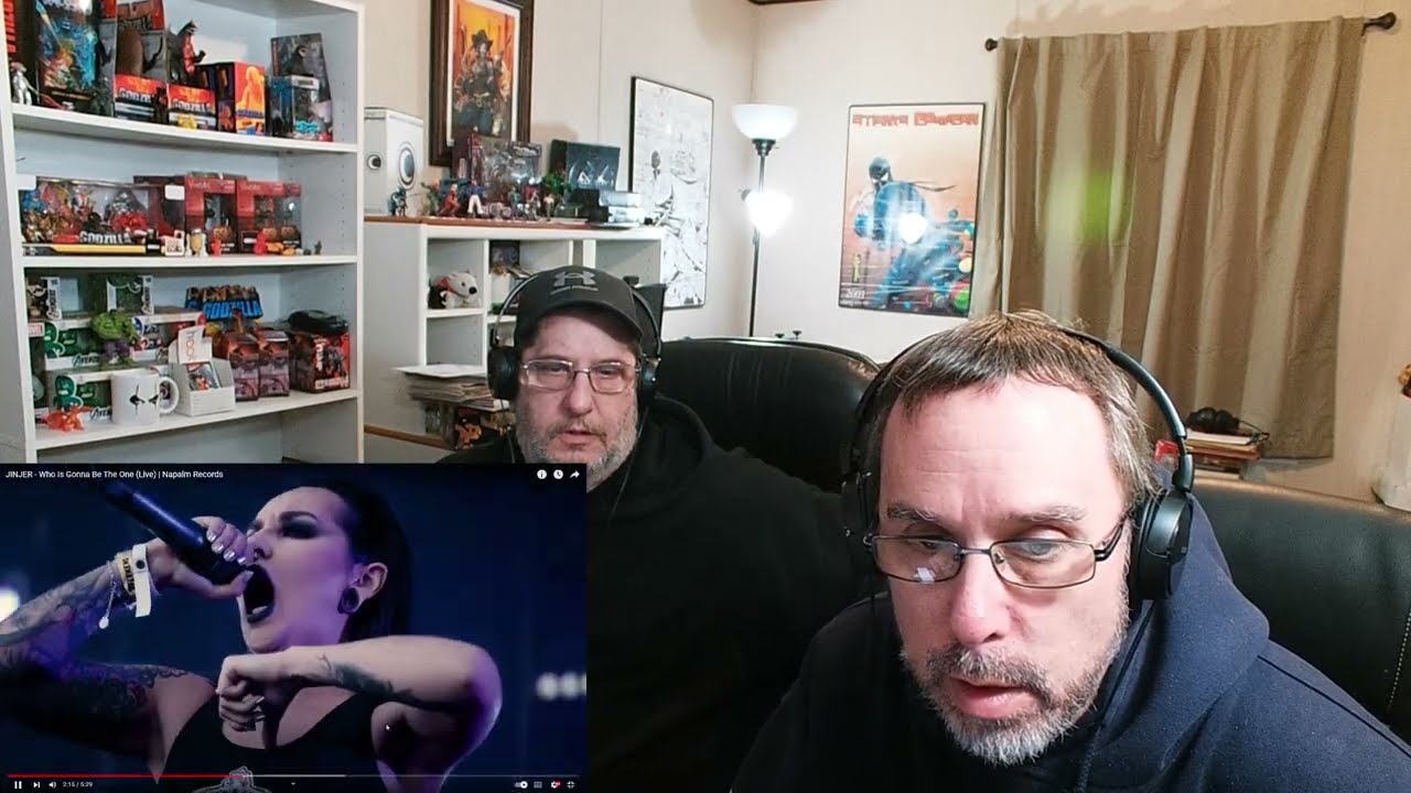 JINJER - Who Is Gonna Be The One (Live)  Napalm Records Drake and Bone 1st Time Reaction