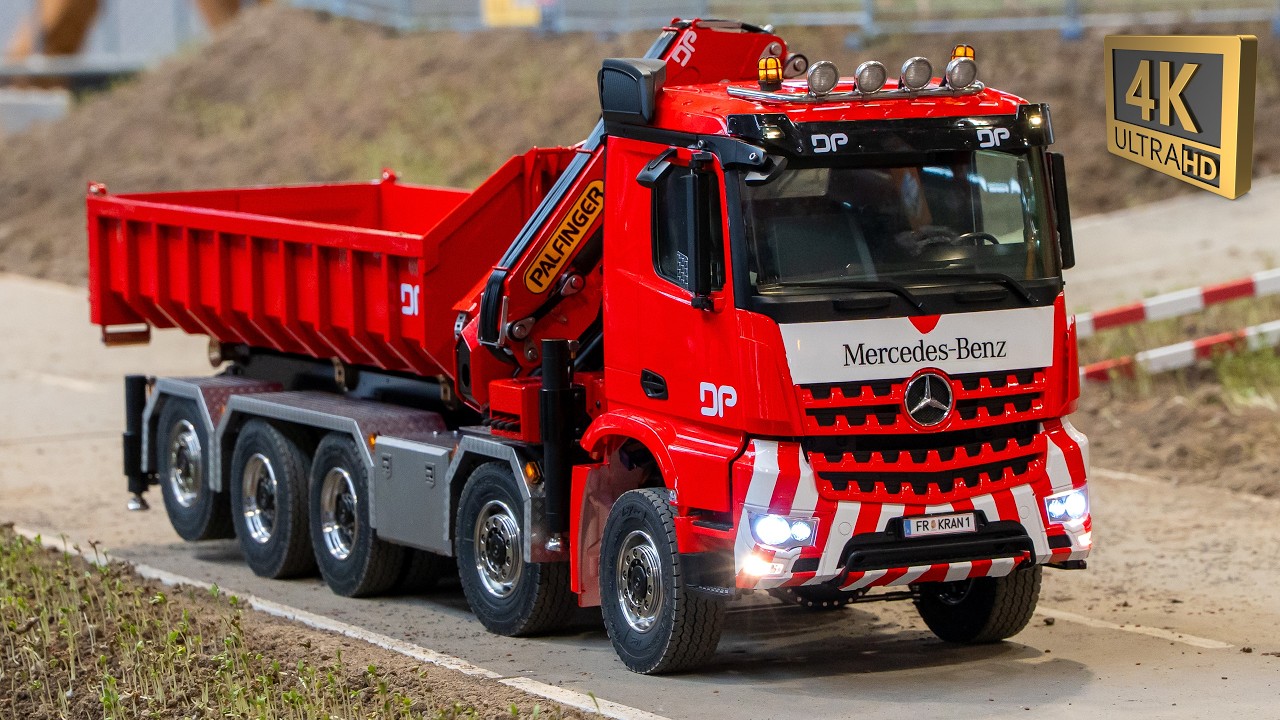Epic RC Truck & Construction Action - BEST of Friedrichshafen 4K