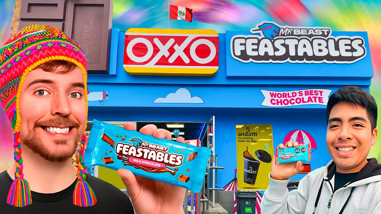 Está es la TIENDA de MR BEAST en PERÚ 🔥 