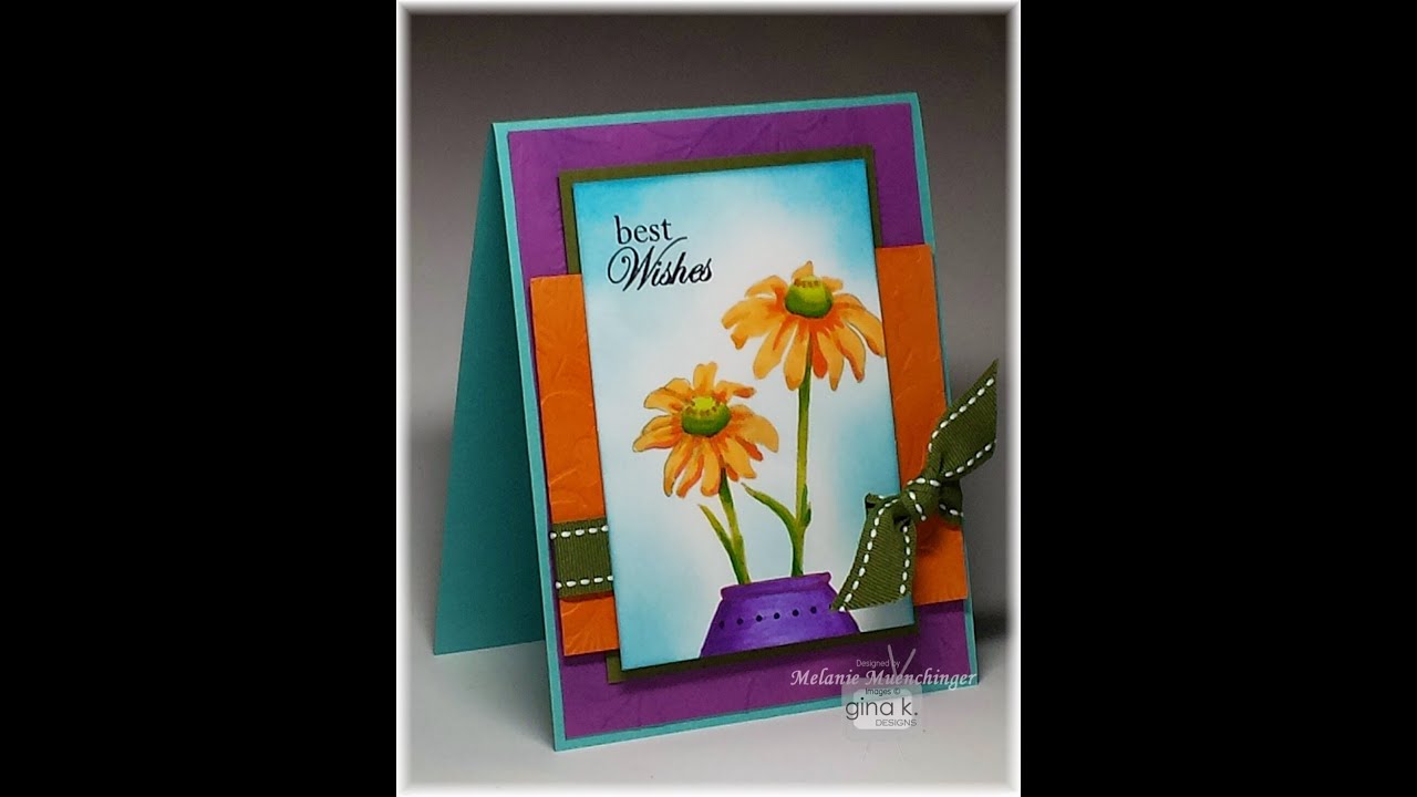 No Line Coloring Technique: Stately Flowers 9