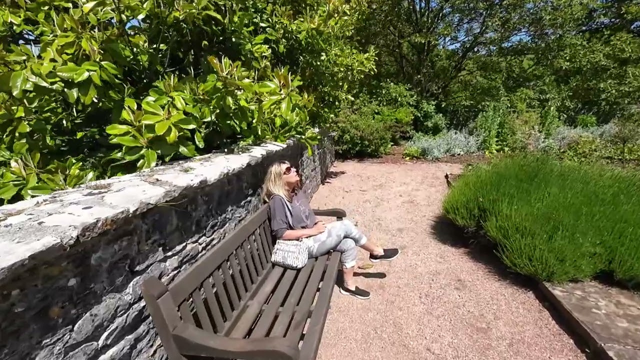 Compton Castle in Devon U.K. National Trust. Then a short evening trip out in the Rib