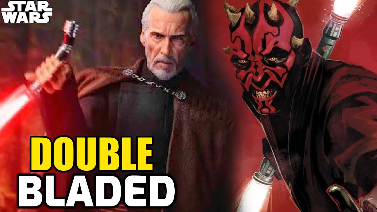Why Dooku Didn't Respect Darth Maul & Double Bladed Lightsabers