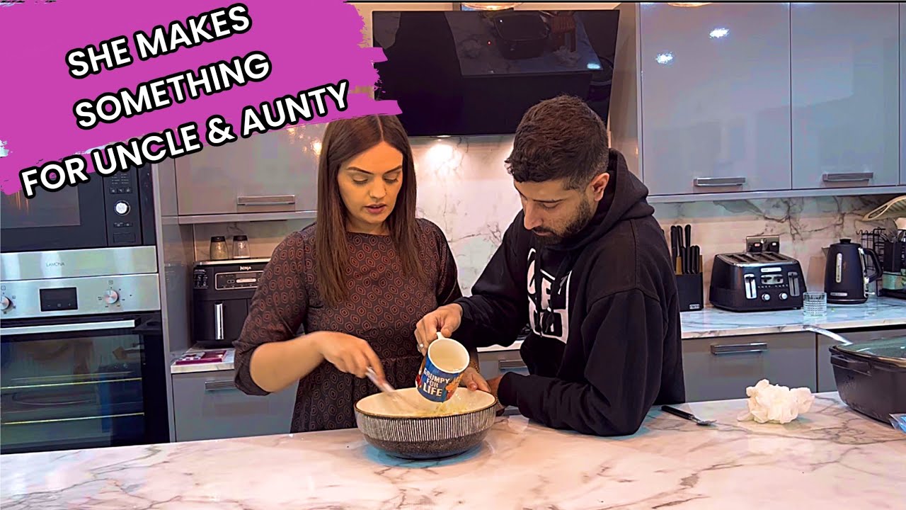 SAMIRA MAKES SOMETHING FOR UNCLE & AUNTY 👌 | DAWAT WITH FAMILY ❤️
