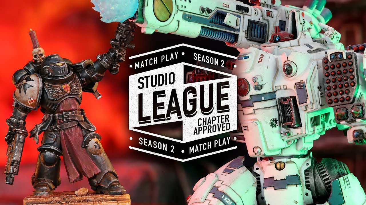 Studio League Season 2 - Game 1 - T'au vs Black Templar