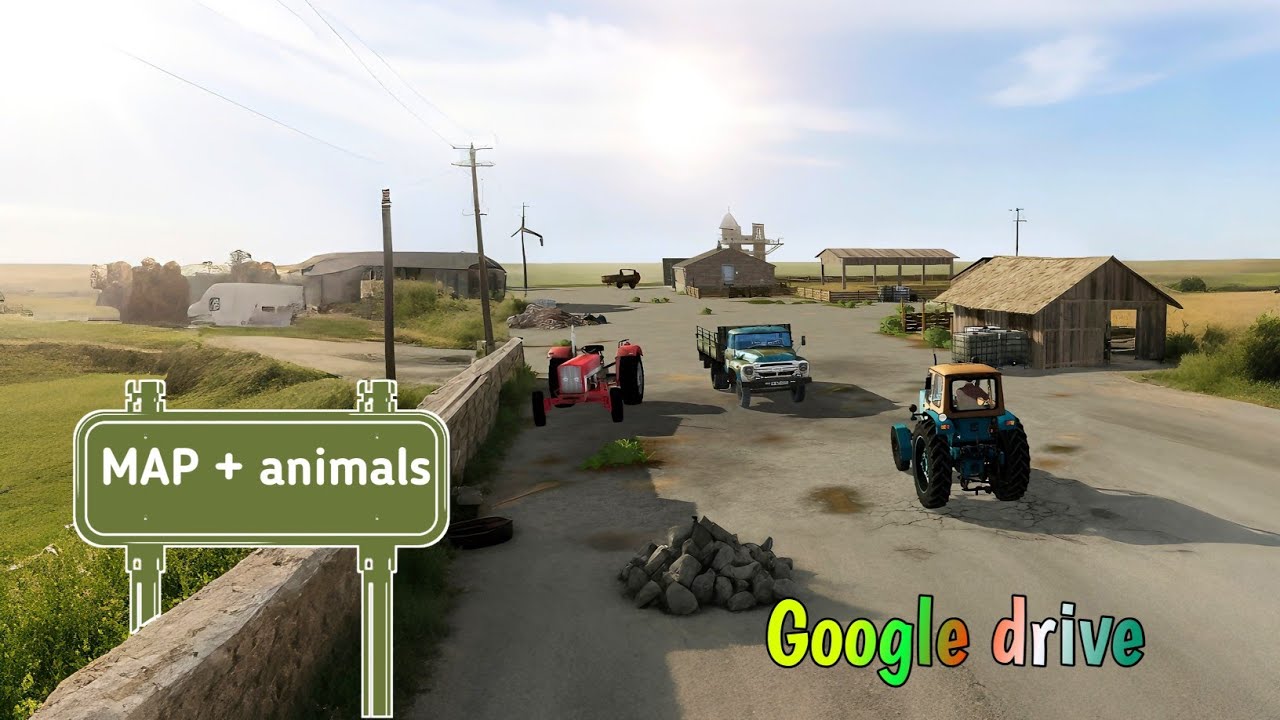 FS 20 Animals Map APK Download link Google drive FARMING SIMULATOR 20 