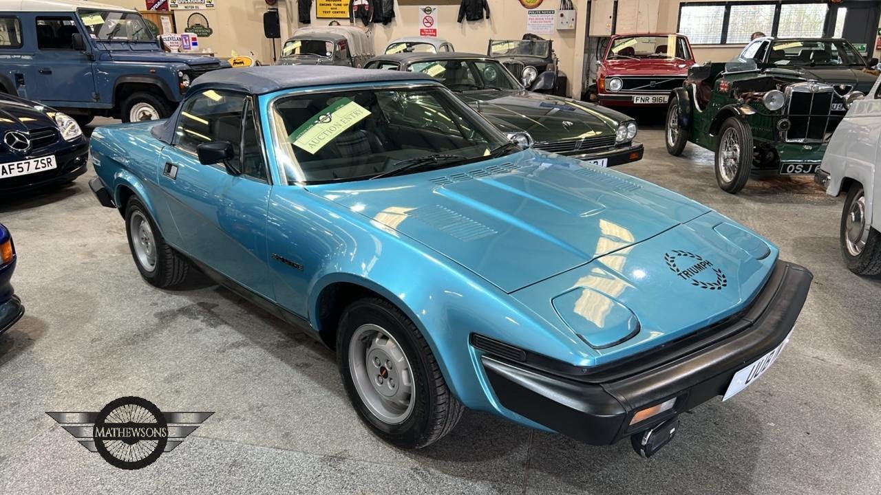 1981 TRIUMPH TR7 CONVERTIBLE | MATHEWSONS CLASSIC CARS | 20 & 21 MARCH 2024