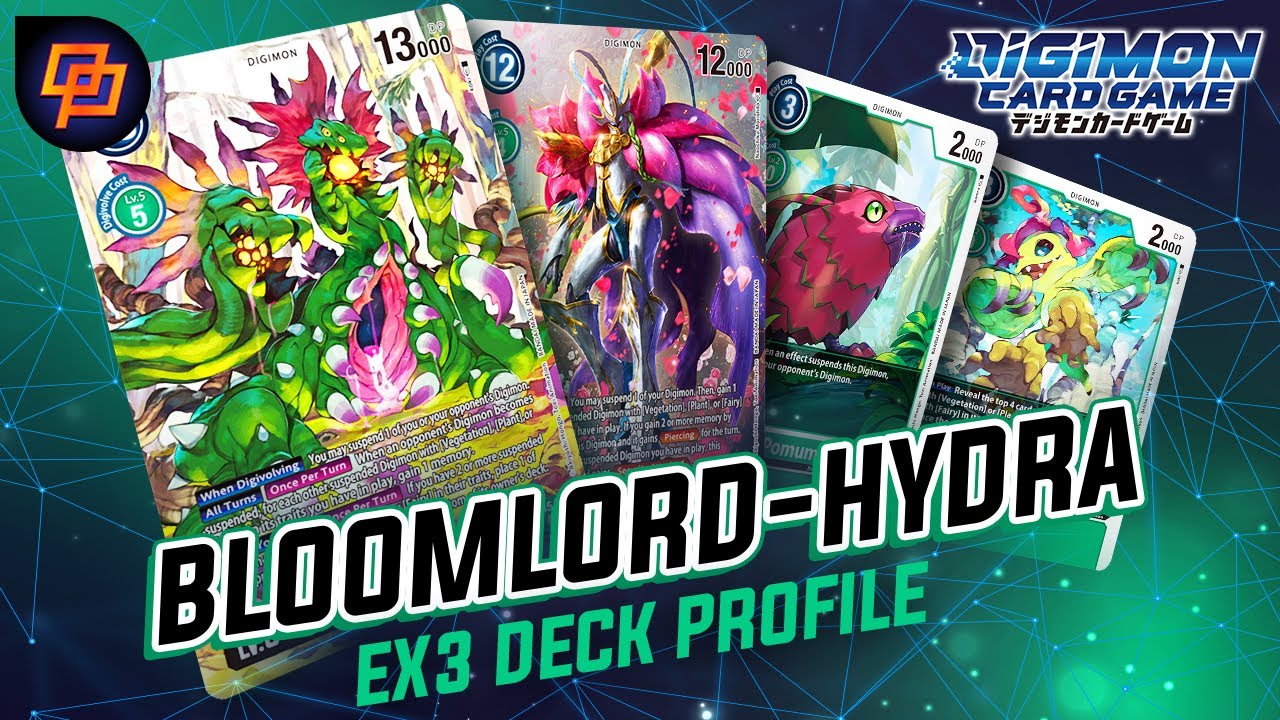 ¡SUSPENDE A LO LOCO! Bloomlordmon Hydra  | EX3 DECK PROFILE