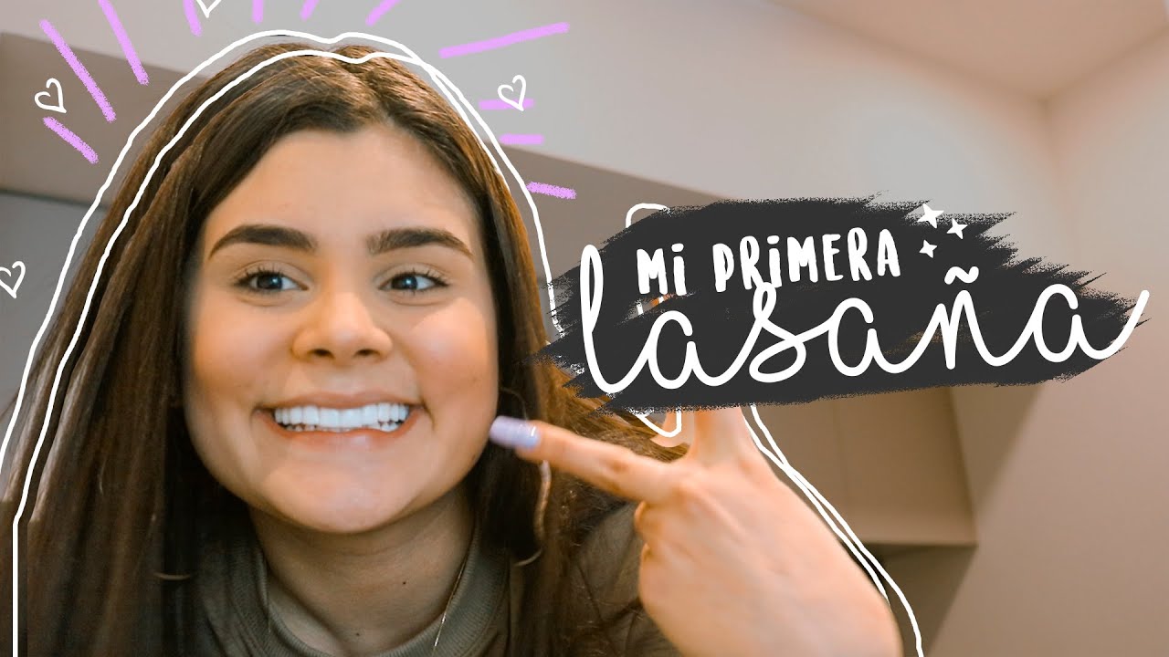Vlog 3 ♥ | PREPARO LASAGNA POR PRIMERA VEZ Y NO SALE MAL | Malexa leon♥