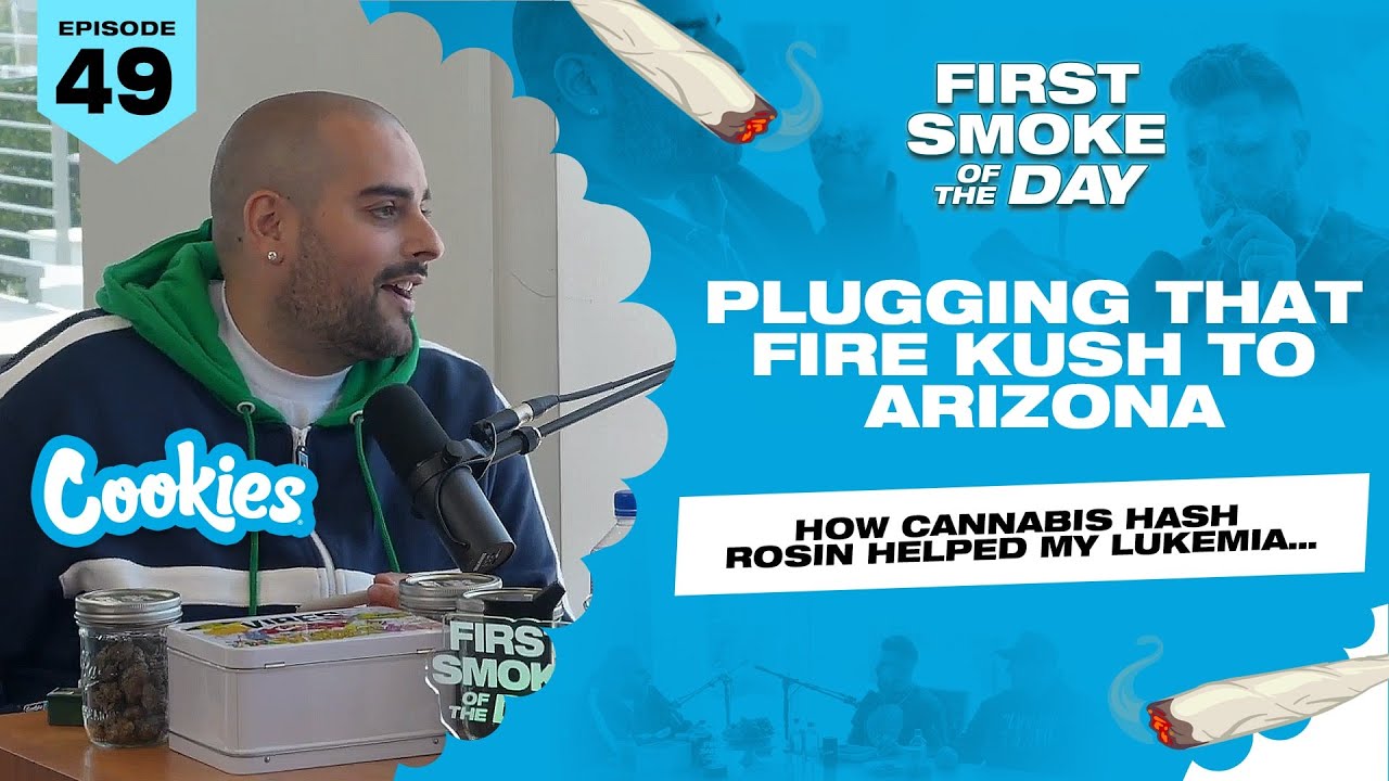 FIRST TIME SMOKING IN AZ | COOKIES | BERNER | FSOTD EP. 49