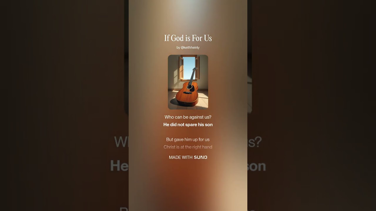 If God is For Us
