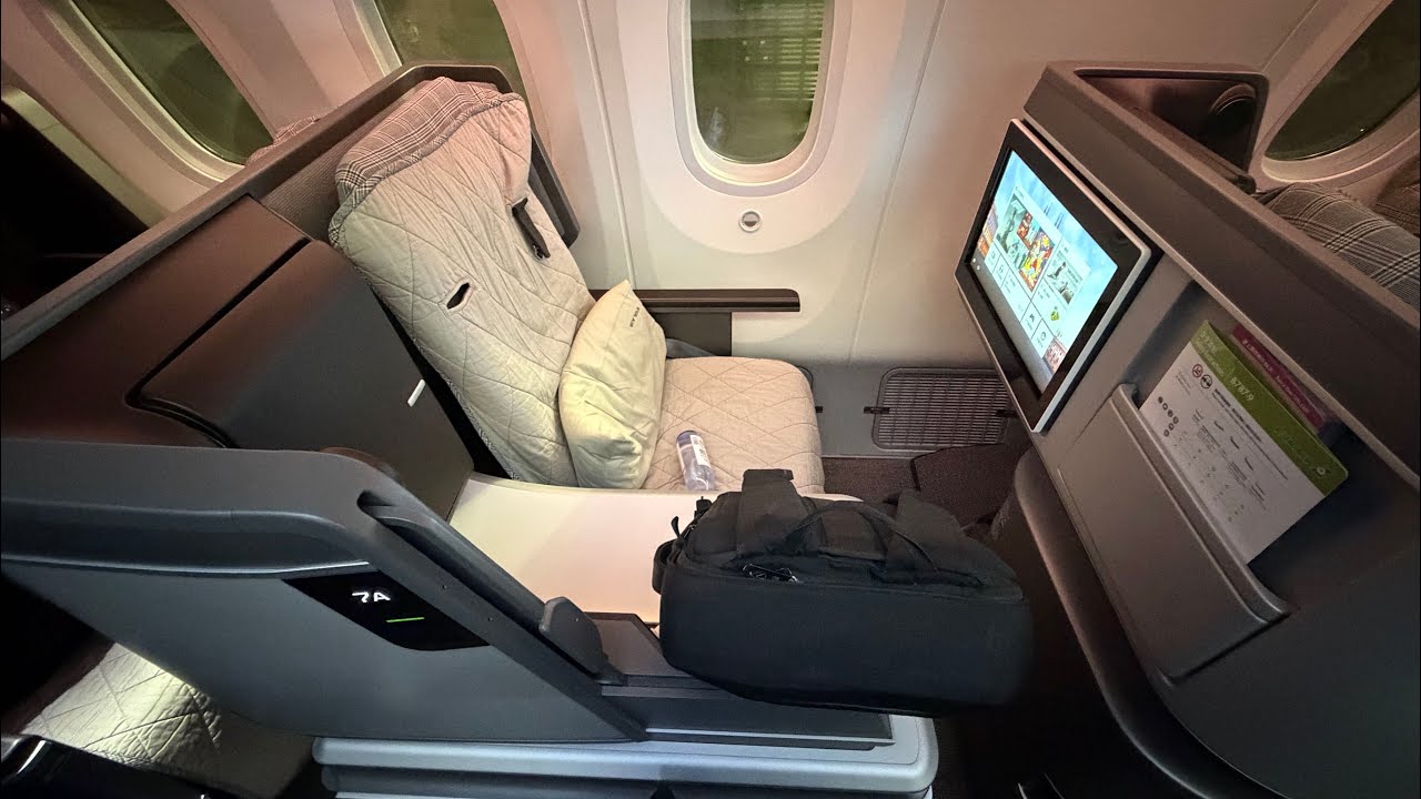 EP 250 米蘭獨旅長榮航空『皇璽桂冠艙』開箱。#長榮航空 #商務艙
