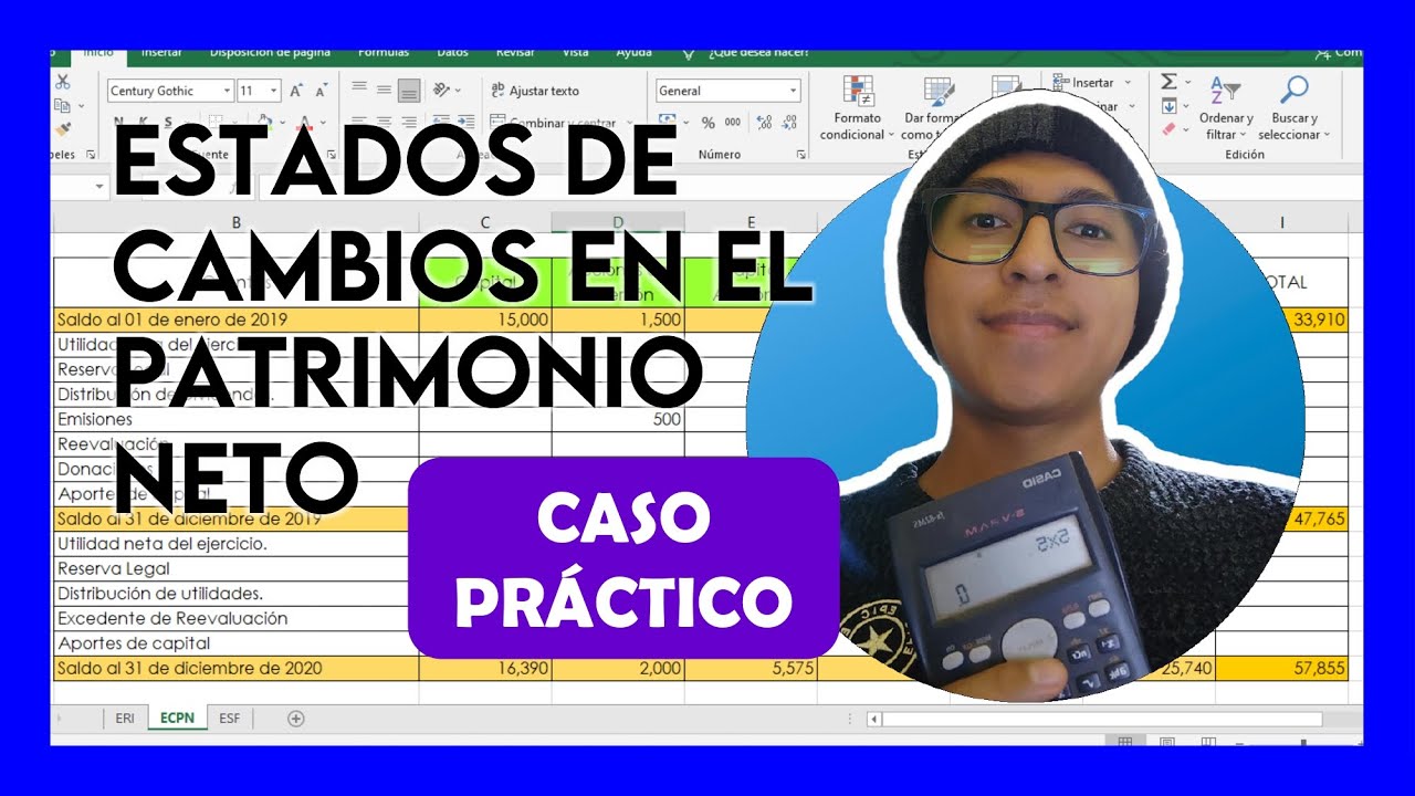 Estado de Cambios en el Patrimonio Neto | Ejercicio Resuelto 1