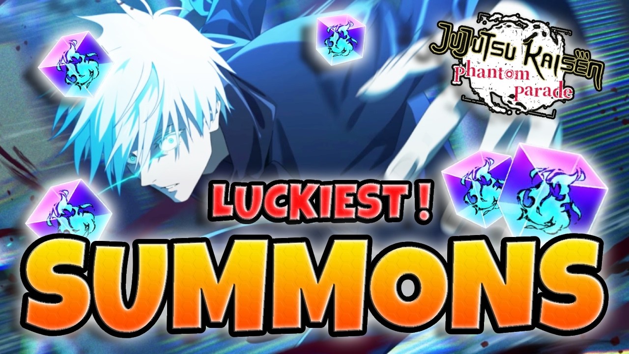LUCKIEST 0.2 DOMAIN GOJO SUMMONS EVER ! - Jujutsu Kaisen Phantom Parade
