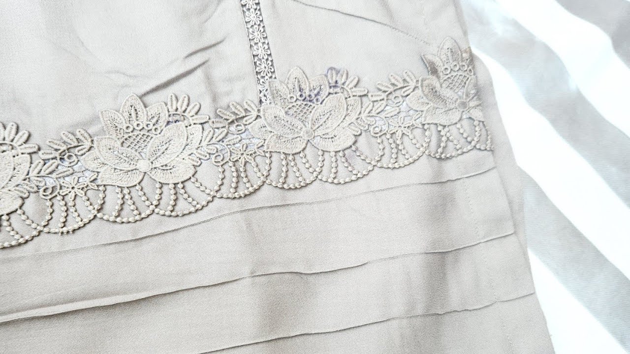 full dress ki detail || simple  drrsss  ki desinging ||silk dress {{ unique design in this vlog||%