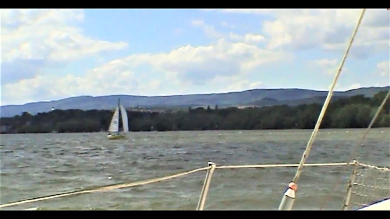 Segeln auf dem Rhein - Impressionen