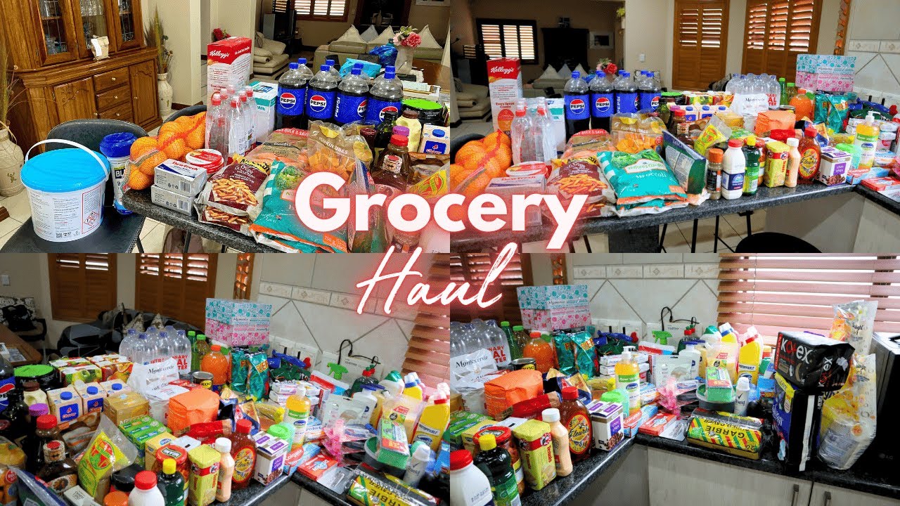 BIG Monthly R8.5K Grocery Haul From Checkers ♡ Nicole Khumalo ♡ South African Youtuber