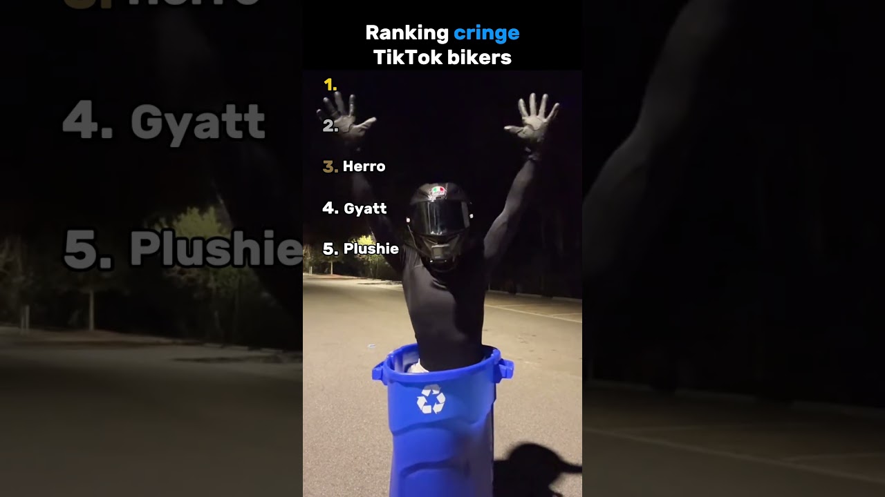 Рейтинг жутких байкеров TikTok