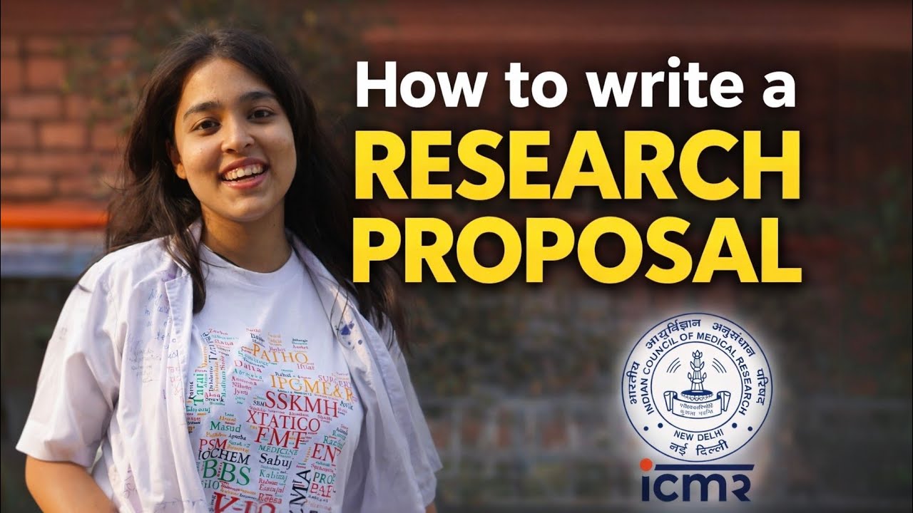 How to Write a MEDICAL RESEARCH PROPOSAL-How to make an ICMR STS RESEARCH PROPOSAL| ICMR Studentship