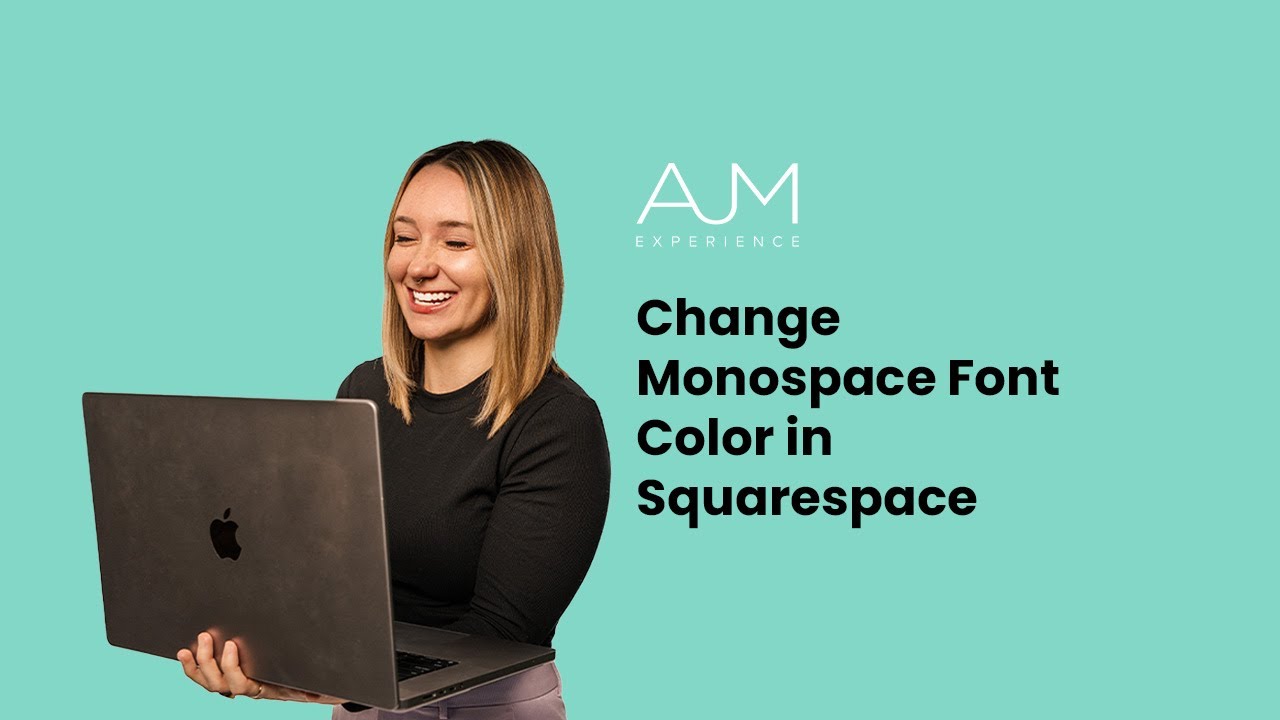 Change Monospace Font Color in Squarespace
