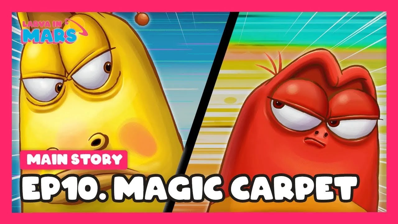 LARAVA IN MARS | 라바인마스 |#10 Magic carpet 양탄자/animation/cartoon/만화/애니메이션