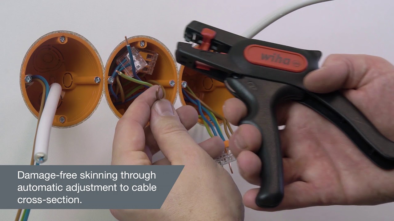 Tutorial: Wiha  Stripping tool automatic up to 6 mm&sup2;