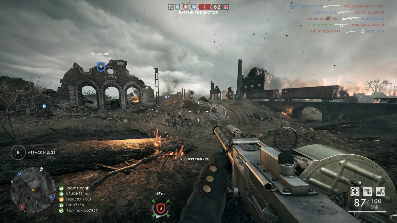 Battlefield 1: Shock Operations gameplay (No Commentary)