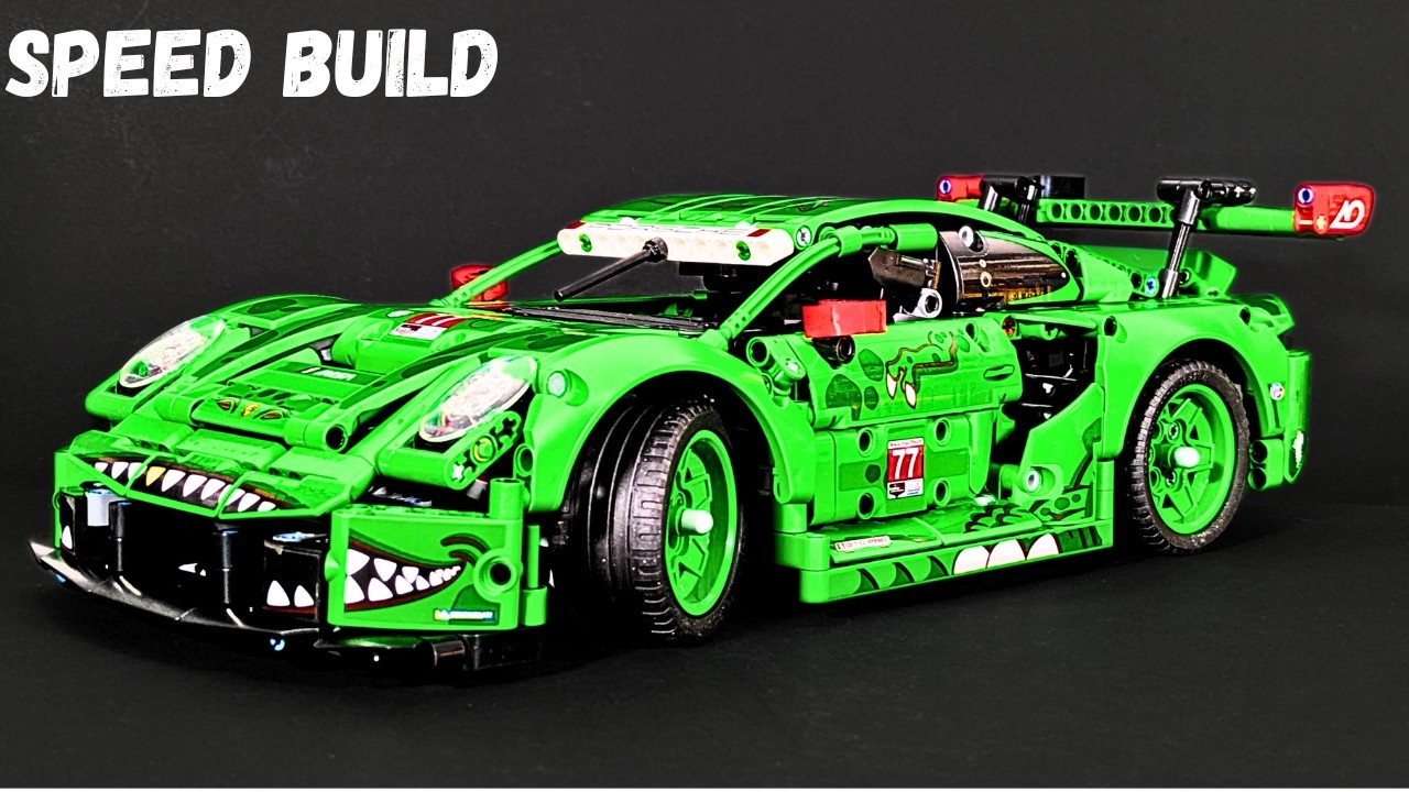 LEGO Technic 42224 Porsche 911 GT3 Rexy AO Racing Speed Build