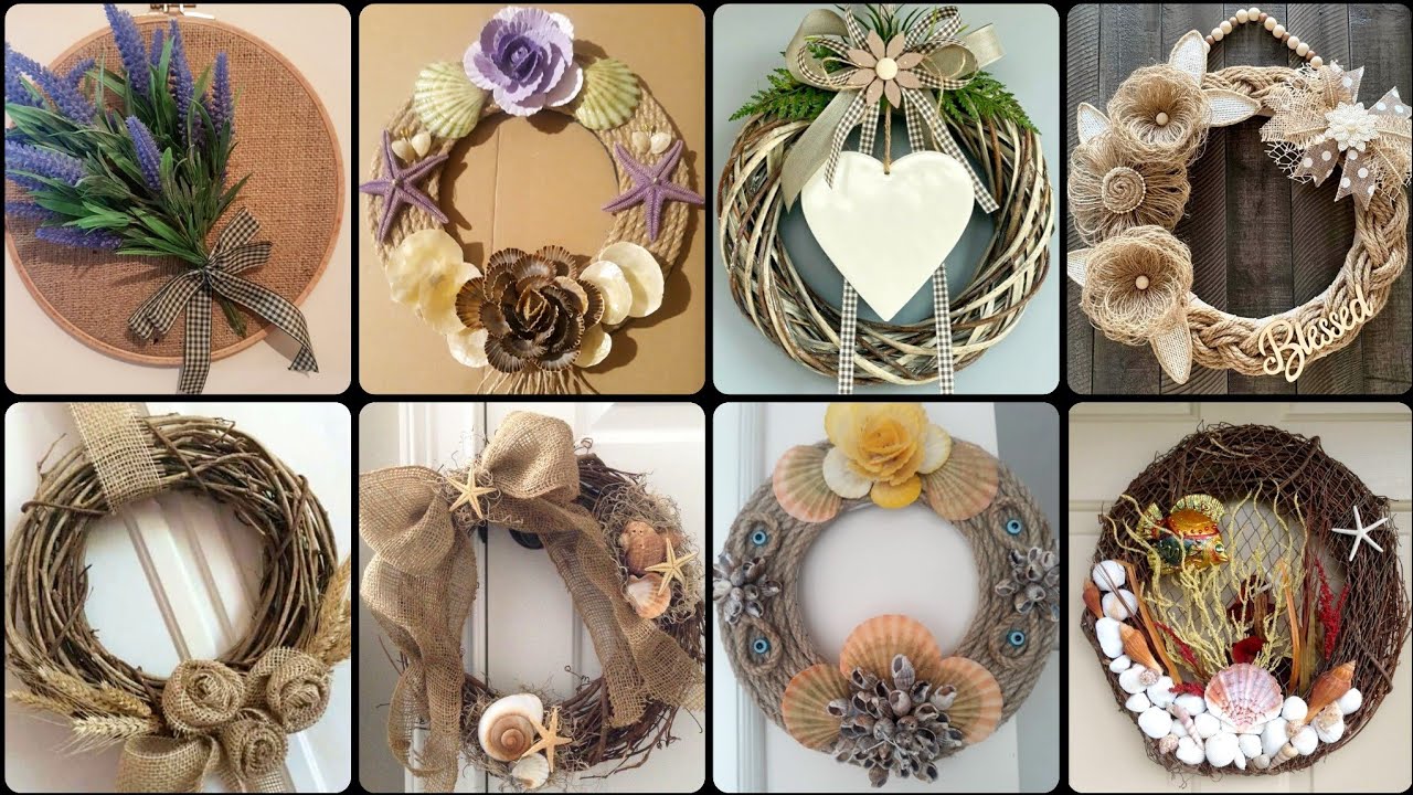 DIY Jute Burlap Wreath 🎄 | Rustic Door Hanging Decoration ✨ Budget-Friendly Holiday Decor!#viral#diy