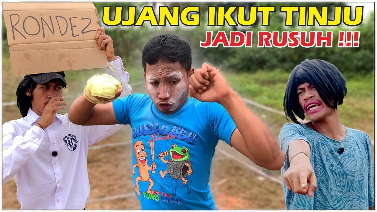 UJANG IKUT TINJU ANTAR KAMPUNG, MAMAKNYA SAMPAI TURUN TANGAN !!