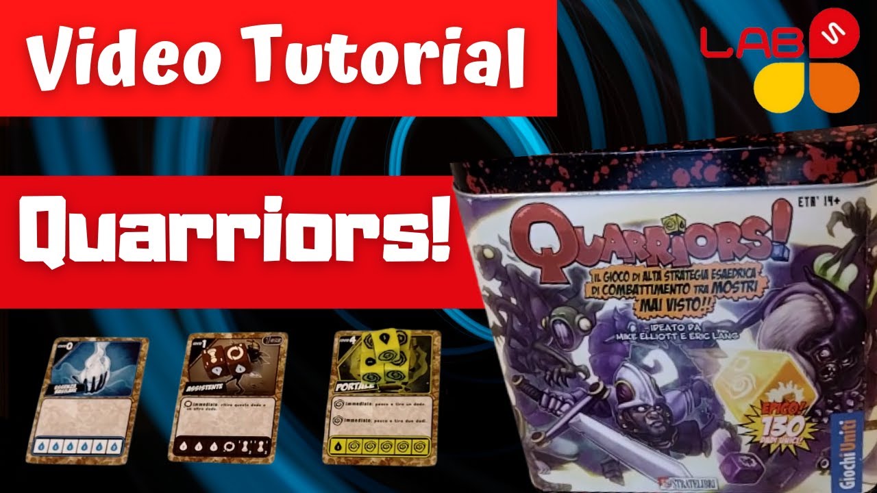 Quarriors - Video Tutorial GDT #43 Labs on Game - Creiamo il nostro mazzo di dadi!