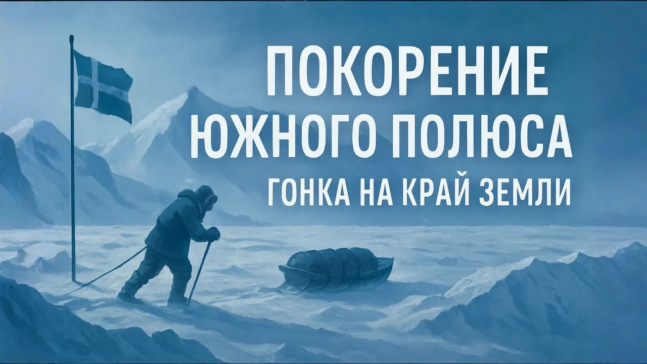 ПОКОРЕНИЕ ЮЖНОГО ПОЛЮСА | История Подвига, Победы и Трагедии | ИСТОРИЯ ДЛЯ СНА
