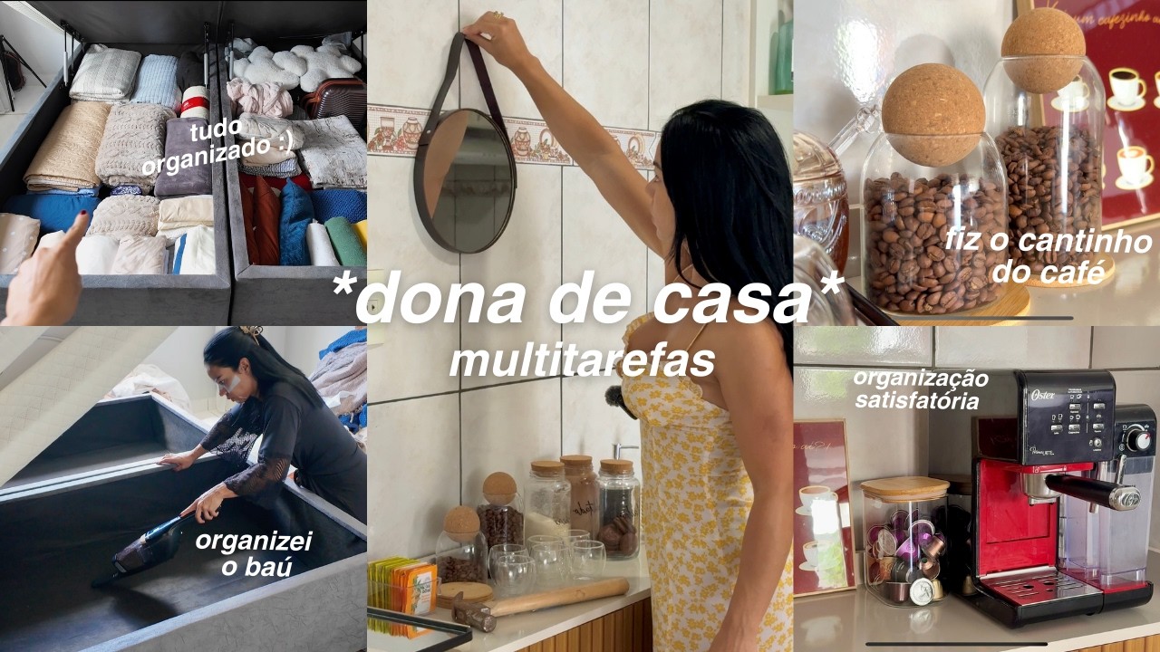 FAZENDO O CANTINHO DO CAFÉ  ☕ | Dona de Casa Multitarefas ✨