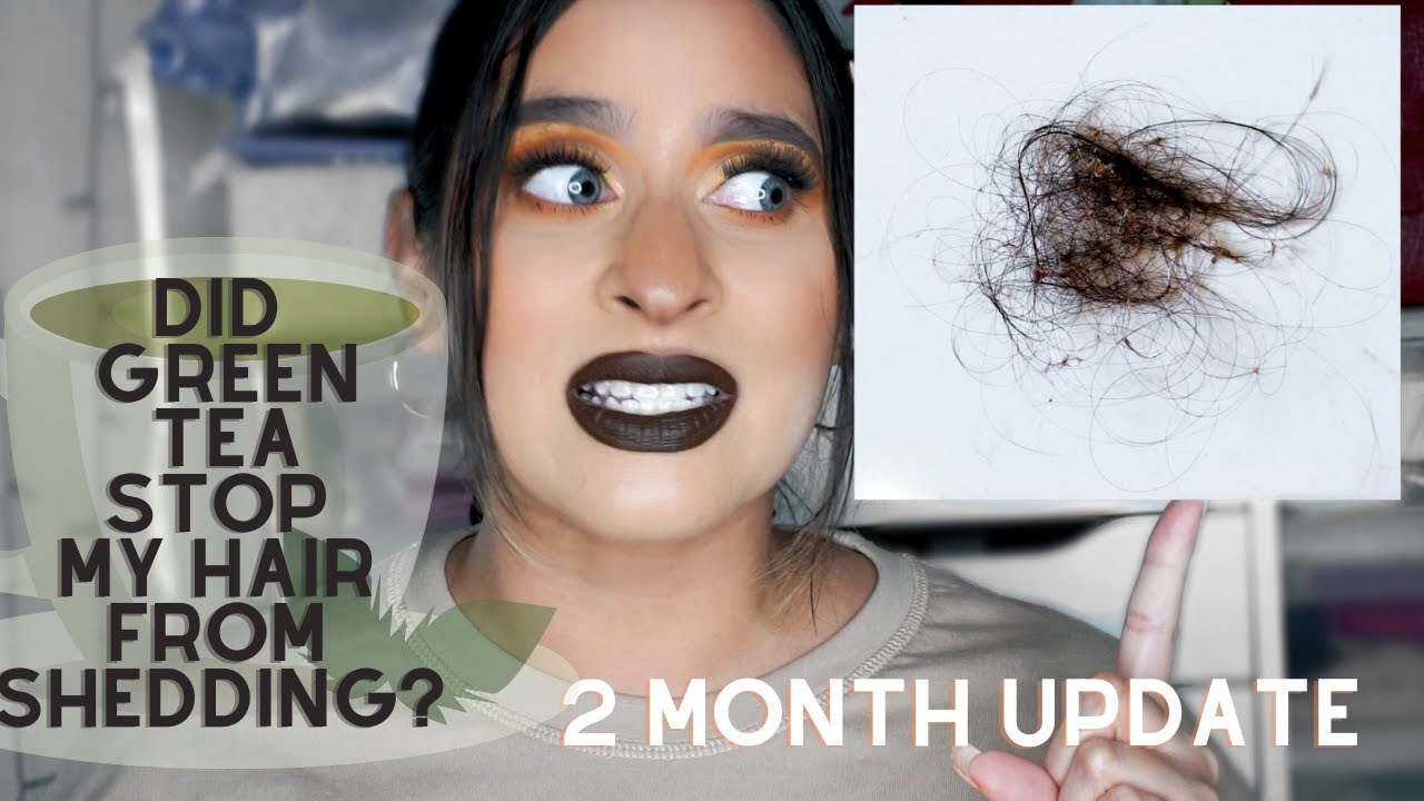 Did Green Tea Stop My Hair From Shedding? | 2 Month Update!