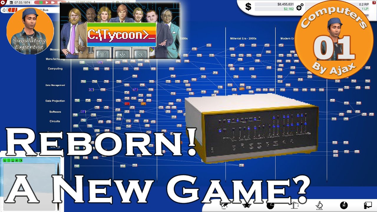 Computer Tycoon : So Much Has Changed! : November 2020 Update Lets Play 4.01