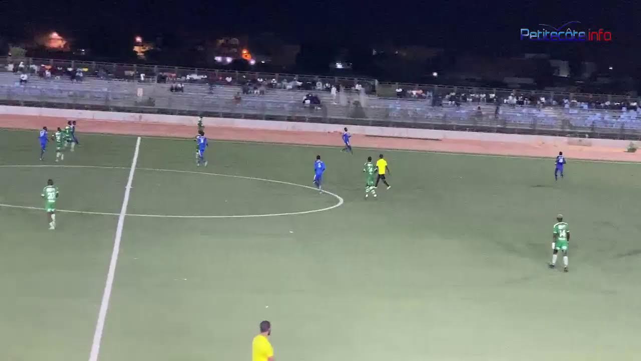 1/4 de finale départementale ODCAV Mbour Book jeef Z2A vs walidaan Z8