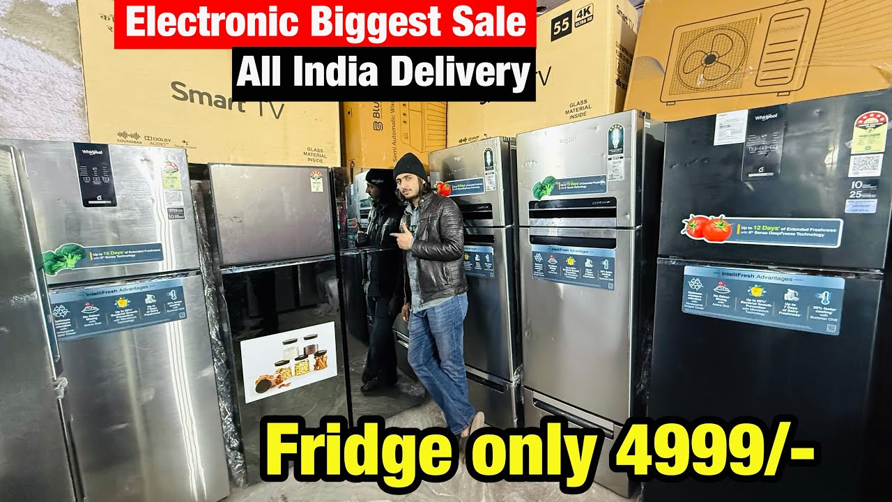 55 इंच TCL 4K Tv मात्र 9,999 में | Cheapest Electronics Delhi का सबसे बड़ा Electronics Warehouse