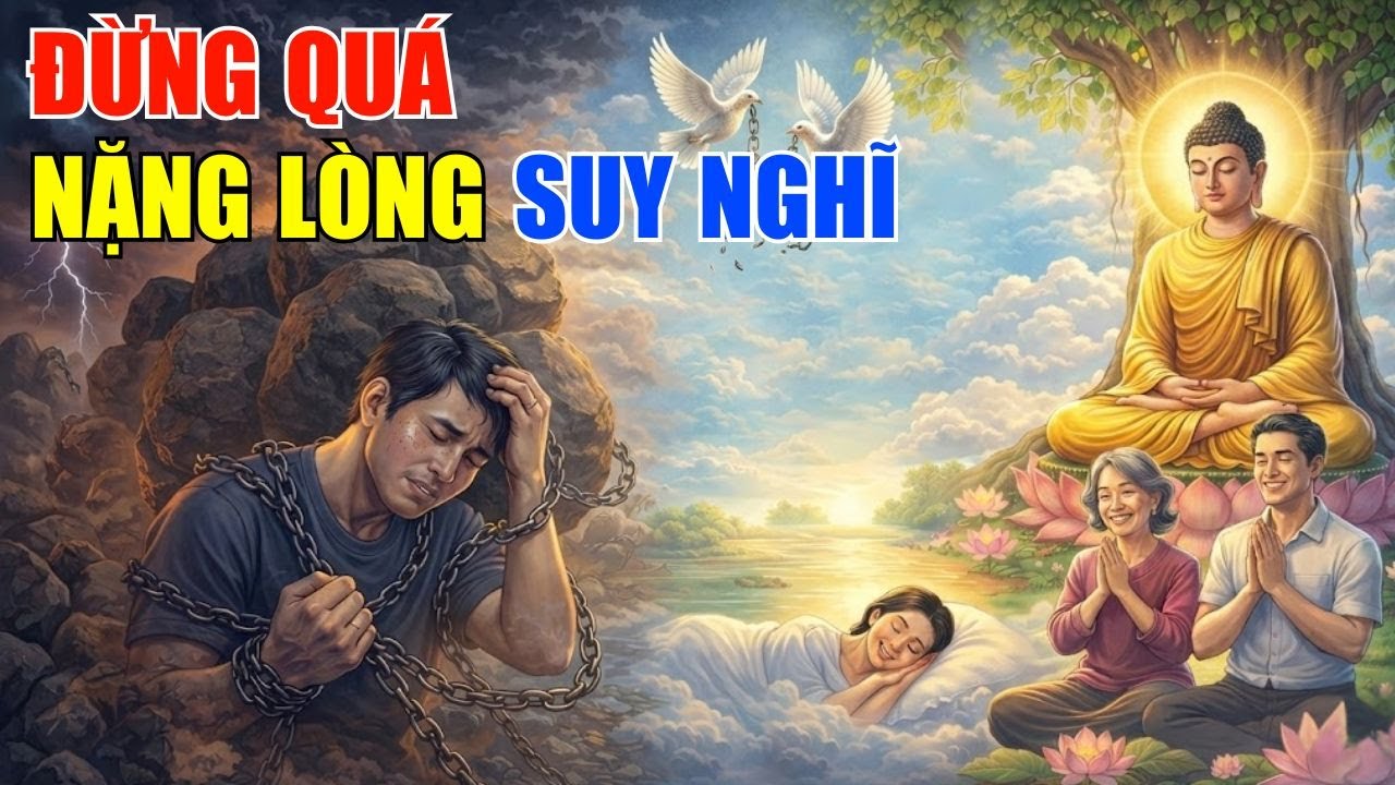 Bí Quyết Sống Bình An Lời Phật Dạy Cách Buông Bỏ Suy Nghĩ Nặng Nề | An Lạc Đời Thường
