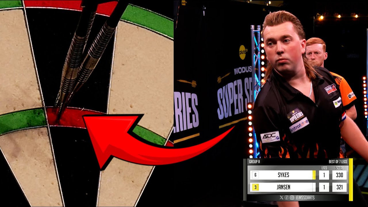 DANNY JANSEN HITS A 9 DARTER!!! 🔥🇳🇱