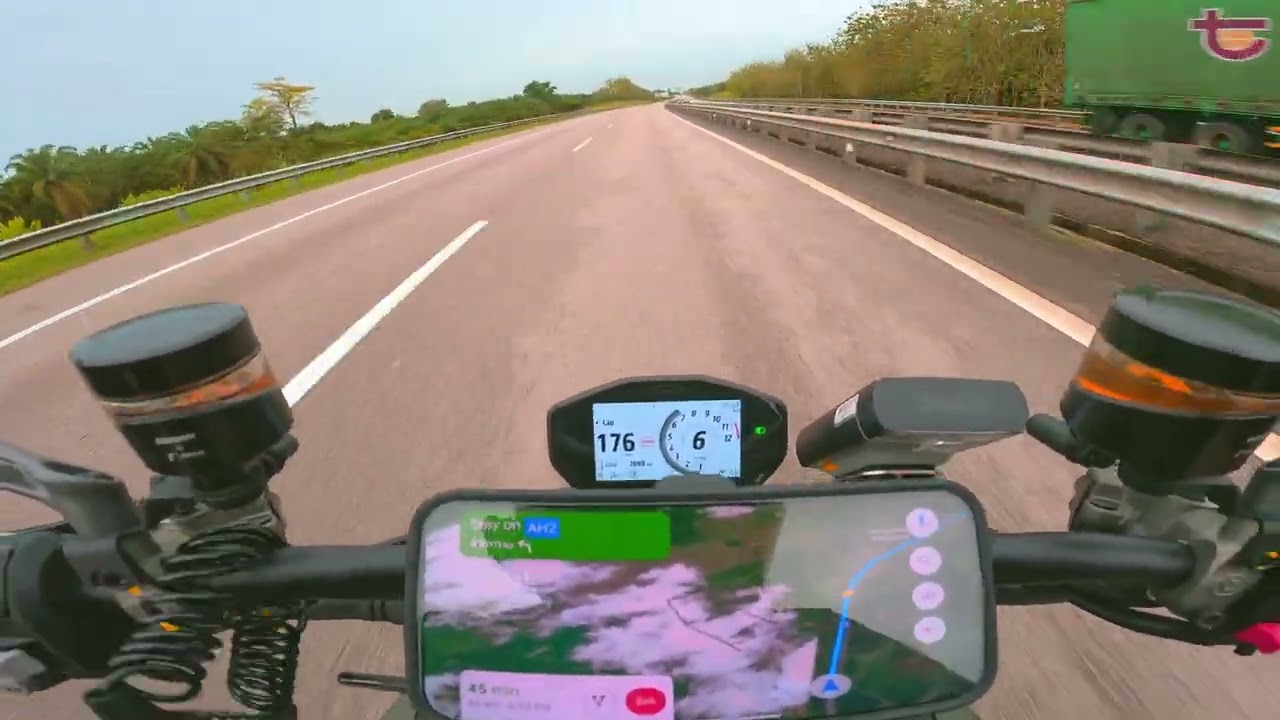 Ducati Streetfighter V2: Riding back to Singapore alone