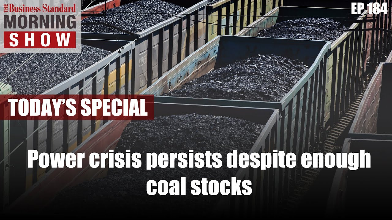 Why does India face a recurring power shortage despite enough coal stock?