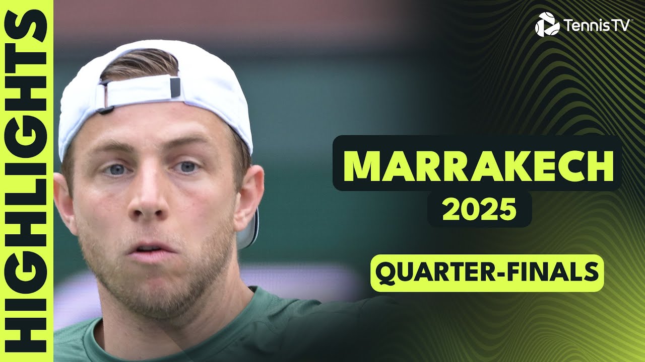 Griekspoor vs Bellucci; Carballes Baena vs Borges & More | Marrakech 2025 Quarter-Finals Highlights