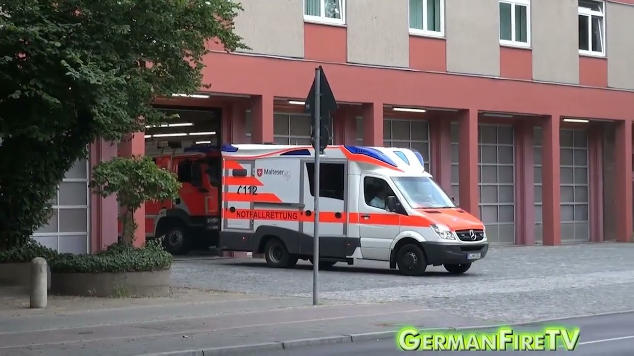Einsatzfahrten Berliner Feuerwehr + Polizei
