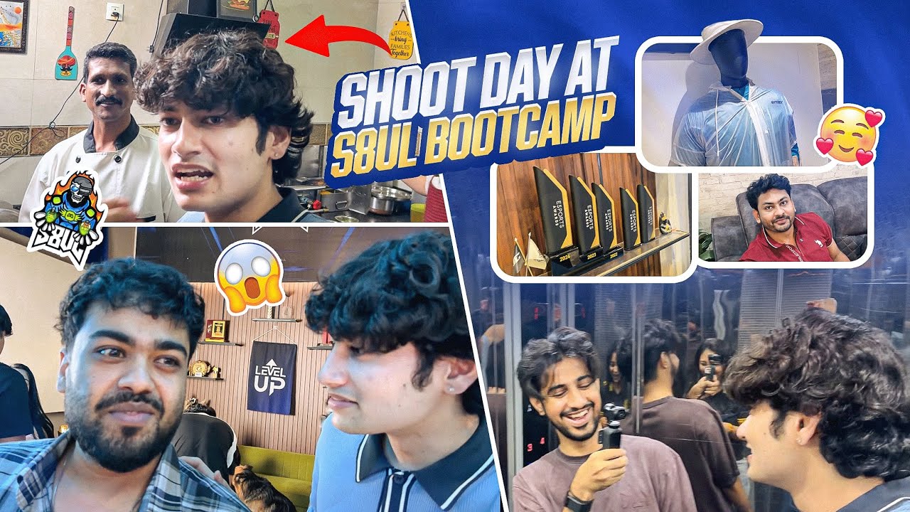 FIRST TIME VISITING S8UL BOOTCAMP🚀WITH GODLIKE CREATORS💛 | VLOG-26🎥