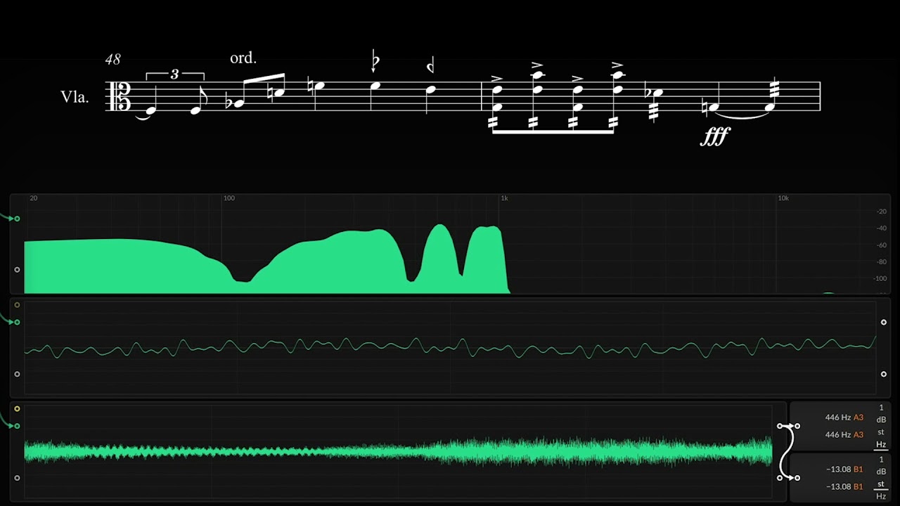 Vectorial Monody for Viola & Computer