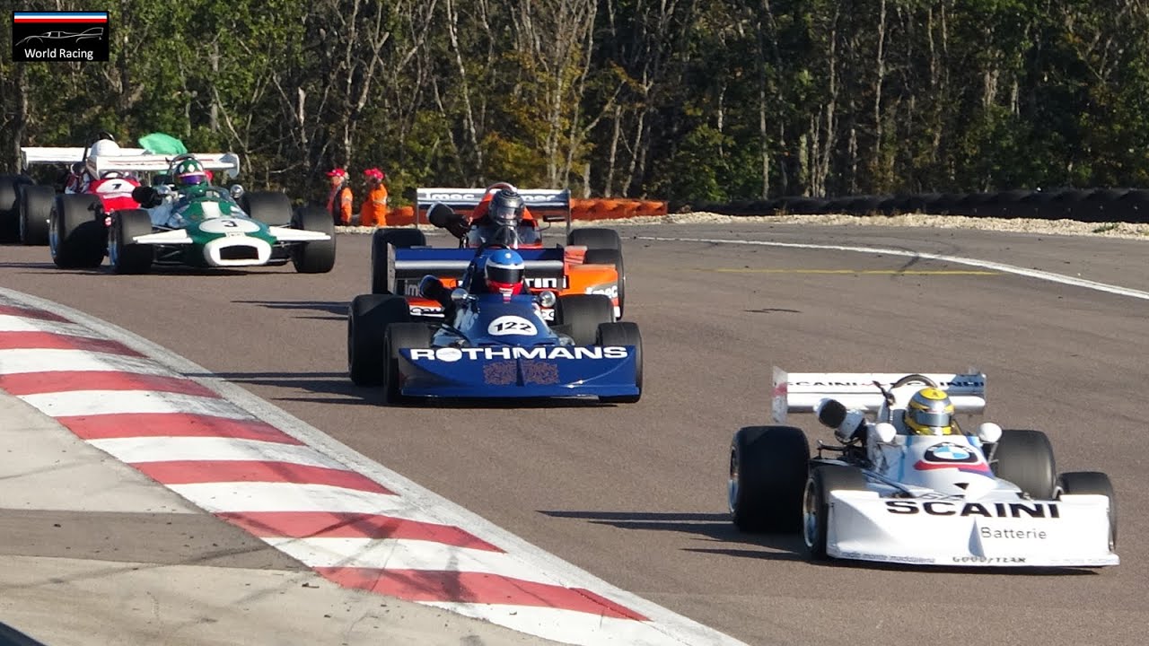 Historic Formula 2 Start Up & Pure Inline 4 Racing Sound ! March 762, 782, Brabham BT40 & More !