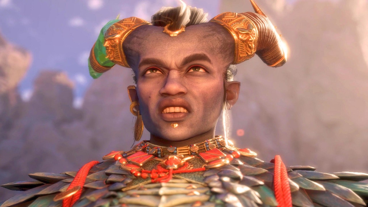 Да... Эта сцена на самом деле из Dragon Age: Veilguard.