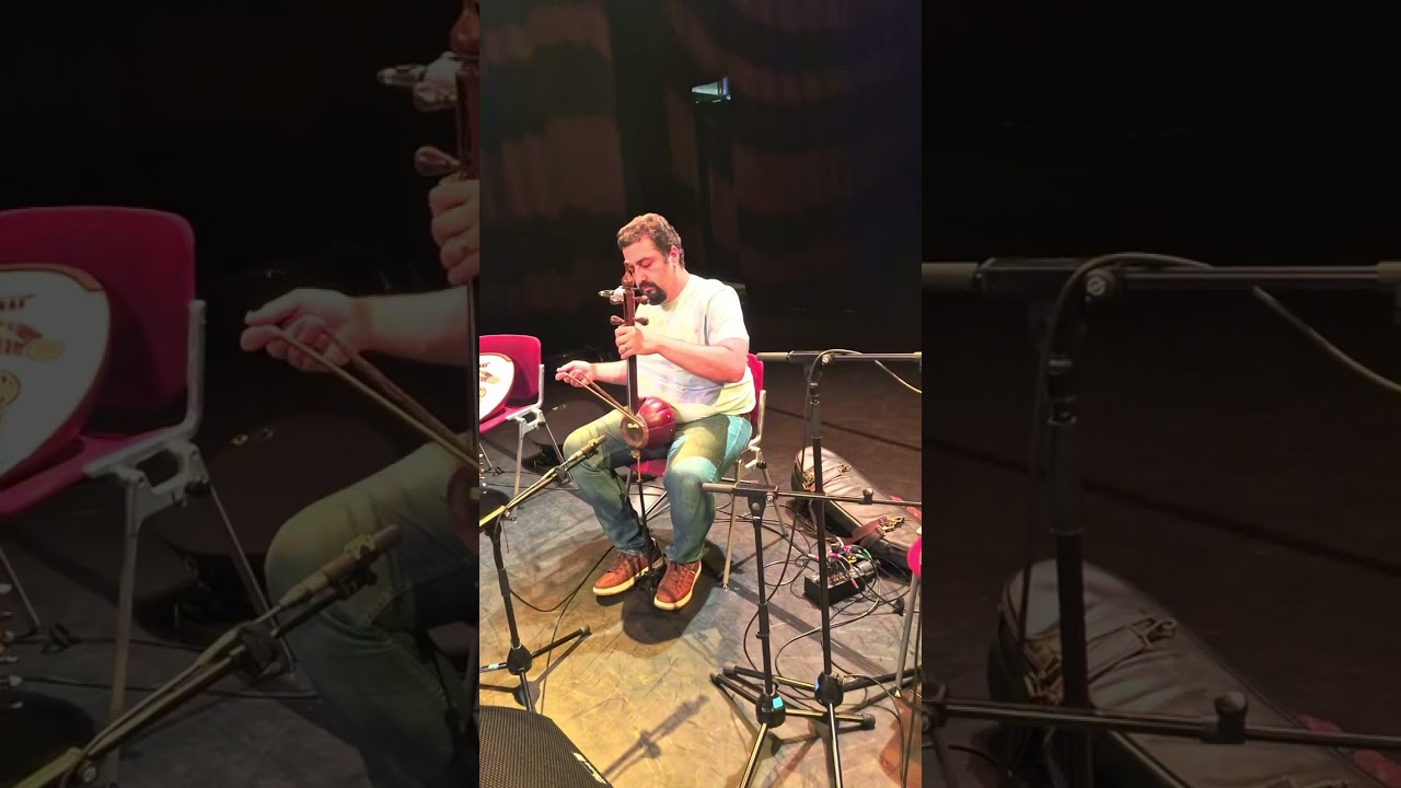 Sound check in Amsterdam/ Mehrdad Nasehi