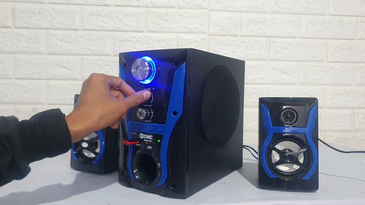 Langsung Test Bass Speaker Bluetooth GMC 888K Murah Bass Mantul # Review